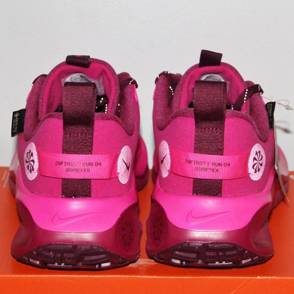 Nike ReactX Infinity Run 4 Gore-Tex Running Shoes Women 7.5 Fierce Pink - Picture 6 of 8